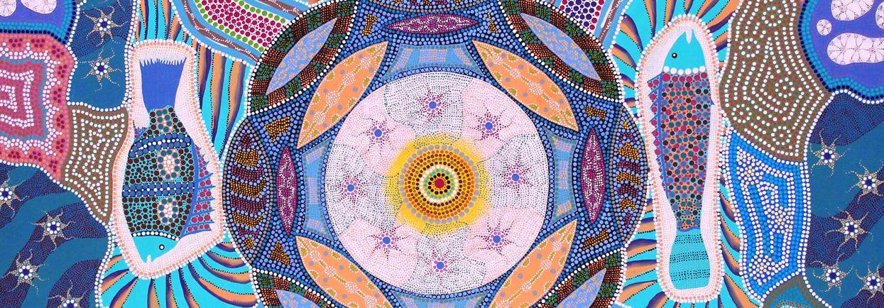 Justin MartinBeeliar Nyoon’s or Swamp Brothers (detail)